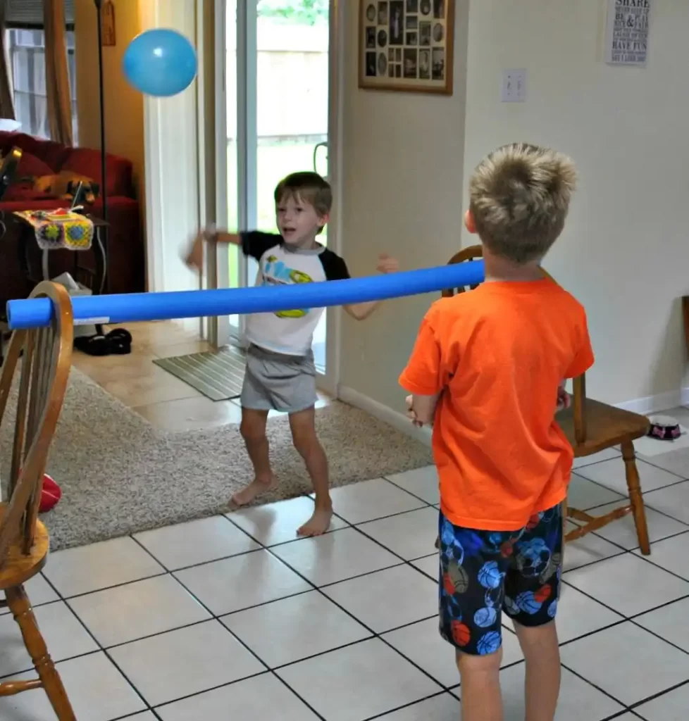 Balloon Volleyball Gross Motor Activities for Children