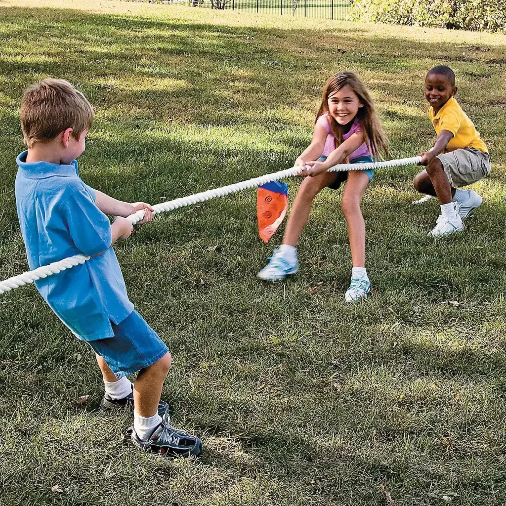 Rope Pulling or Tug-Of-War