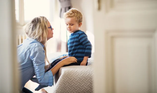 Talking Through Daily Routines to Encourage Natural Speech