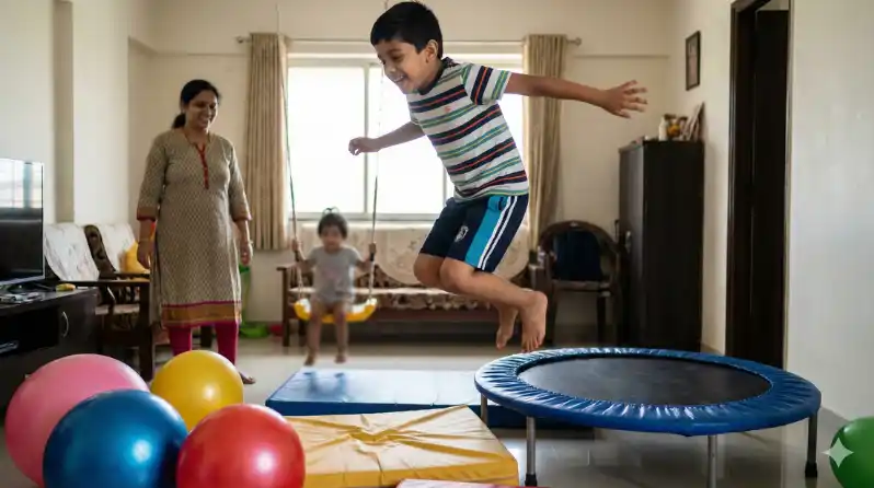 Constant Movement or Craving Intense Physical Play Sensory Seeking