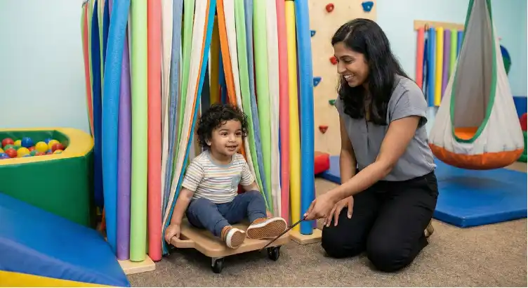 How Occupational Therapy Helps Toddlers With SPD