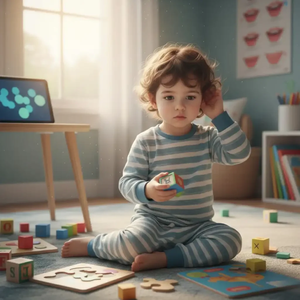 late talking toddler