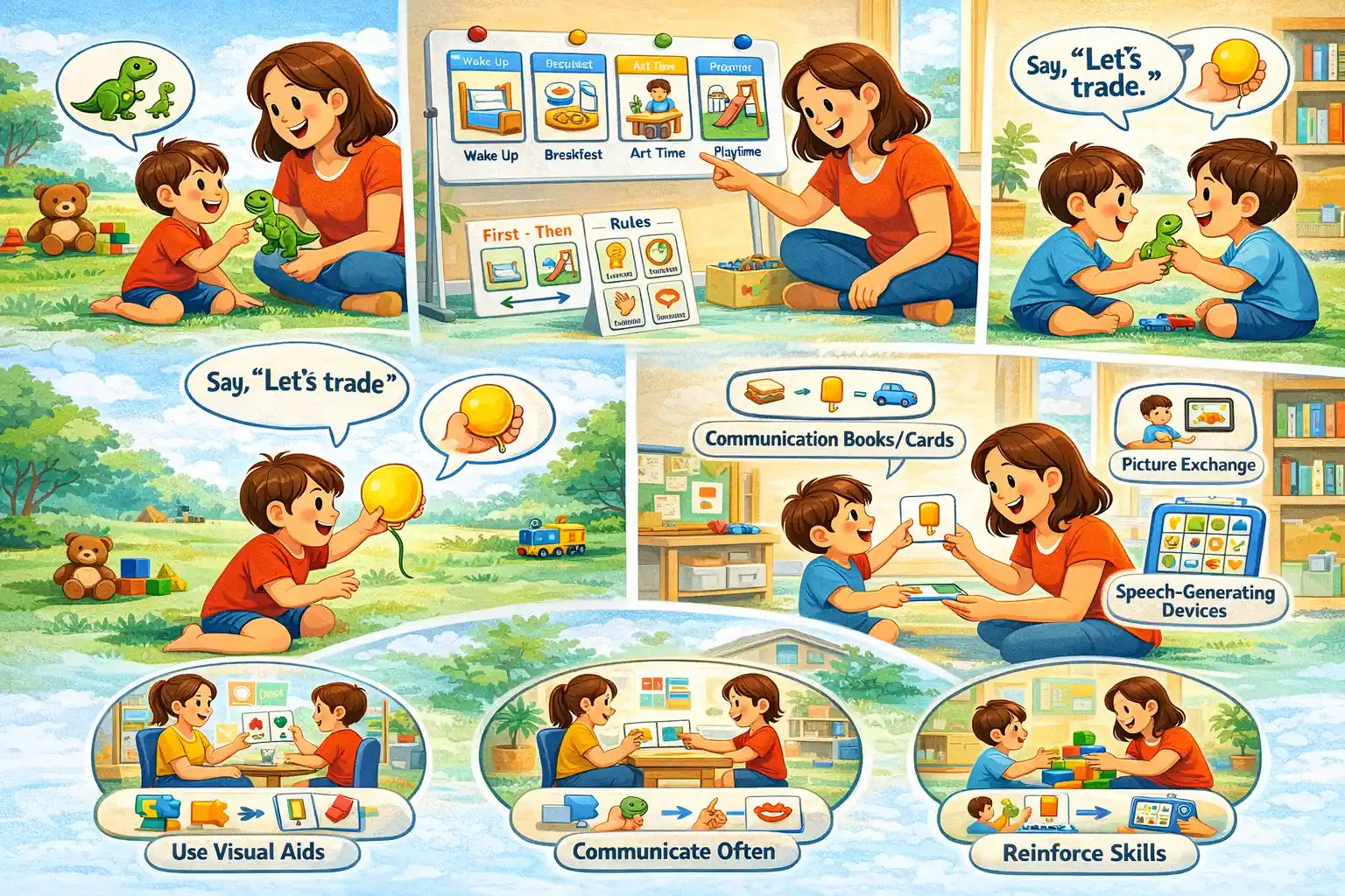 autism communication strategies