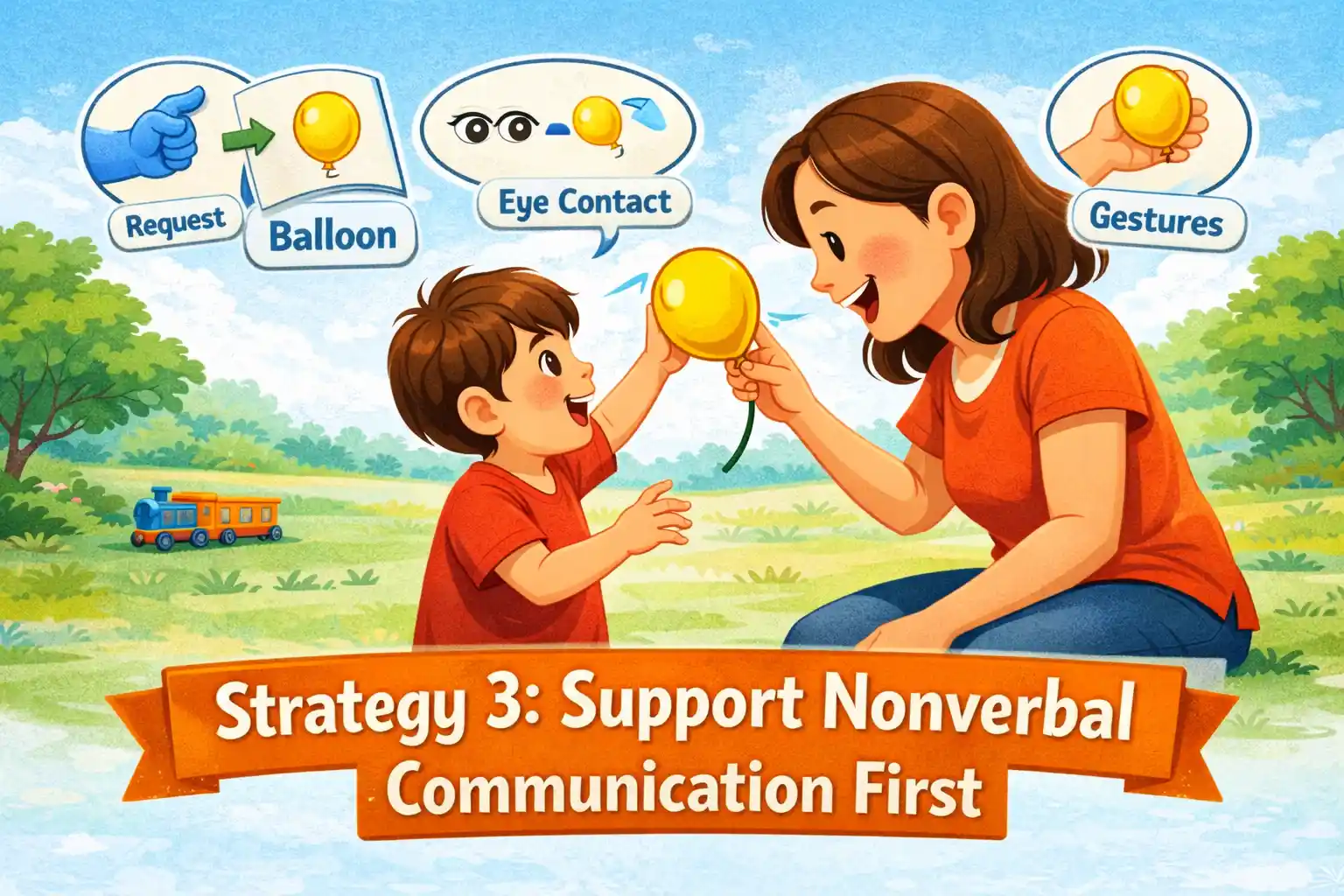 non verbal communication strategies for autism